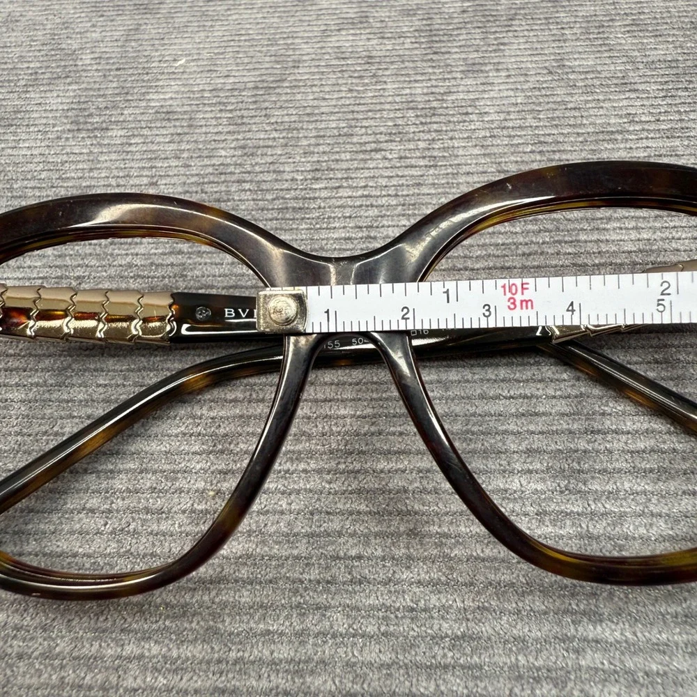 Bvlgari 8155 Serpenti Sunglasses Tortoise Shell Gold Enamel‎ Cat Eye 504/13 57mm